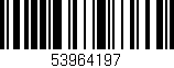 Código de barras (EAN, GTIN, SKU, ISBN): '53964197'