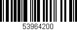Código de barras (EAN, GTIN, SKU, ISBN): '53964200'