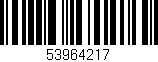 Código de barras (EAN, GTIN, SKU, ISBN): '53964217'
