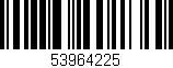 Código de barras (EAN, GTIN, SKU, ISBN): '53964225'