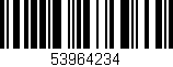 Código de barras (EAN, GTIN, SKU, ISBN): '53964234'