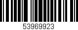 Código de barras (EAN, GTIN, SKU, ISBN): '53969923'