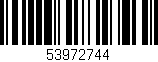 Código de barras (EAN, GTIN, SKU, ISBN): '53972744'