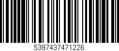 Código de barras (EAN, GTIN, SKU, ISBN): '5397437471226'