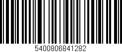 Código de barras (EAN, GTIN, SKU, ISBN): '5400806841282'