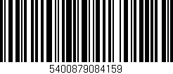 Código de barras (EAN, GTIN, SKU, ISBN): '5400879084159'