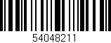Código de barras (EAN, GTIN, SKU, ISBN): '54048211'