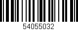 Código de barras (EAN, GTIN, SKU, ISBN): '54055032'