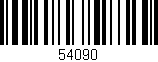 Código de barras (EAN, GTIN, SKU, ISBN): '54090'