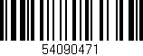 Código de barras (EAN, GTIN, SKU, ISBN): '54090471'