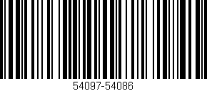 Código de barras (EAN, GTIN, SKU, ISBN): '54097-54086'