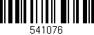 Código de barras (EAN, GTIN, SKU, ISBN): '541076'