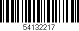 Código de barras (EAN, GTIN, SKU, ISBN): '54132217'