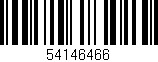 Código de barras (EAN, GTIN, SKU, ISBN): '54146466'