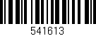 Código de barras (EAN, GTIN, SKU, ISBN): '541613'