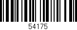 Código de barras (EAN, GTIN, SKU, ISBN): '54175'