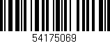 Código de barras (EAN, GTIN, SKU, ISBN): '54175069'