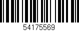 Código de barras (EAN, GTIN, SKU, ISBN): '54175569'