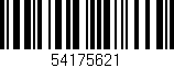 Código de barras (EAN, GTIN, SKU, ISBN): '54175621'