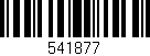 Código de barras (EAN, GTIN, SKU, ISBN): '541877'