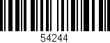 Código de barras (EAN, GTIN, SKU, ISBN): '54244'
