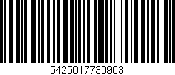 Código de barras (EAN, GTIN, SKU, ISBN): '5425017730903'