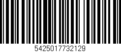 Código de barras (EAN, GTIN, SKU, ISBN): '5425017732129'