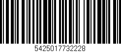 Código de barras (EAN, GTIN, SKU, ISBN): '5425017732228'