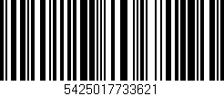Código de barras (EAN, GTIN, SKU, ISBN): '5425017733621'