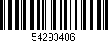 Código de barras (EAN, GTIN, SKU, ISBN): '54293406'