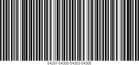 Código de barras (EAN, GTIN, SKU, ISBN): '54297-54300-54303-54306'