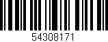 Código de barras (EAN, GTIN, SKU, ISBN): '54308171'