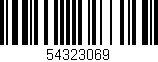 Código de barras (EAN, GTIN, SKU, ISBN): '54323069'