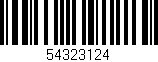 Código de barras (EAN, GTIN, SKU, ISBN): '54323124'