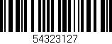 Código de barras (EAN, GTIN, SKU, ISBN): '54323127'