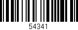 Código de barras (EAN, GTIN, SKU, ISBN): '54341'