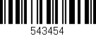 Código de barras (EAN, GTIN, SKU, ISBN): '543454'