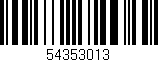 Código de barras (EAN, GTIN, SKU, ISBN): '54353013'