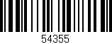 Código de barras (EAN, GTIN, SKU, ISBN): '54355'