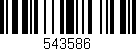 Código de barras (EAN, GTIN, SKU, ISBN): '543586'