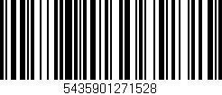 Código de barras (EAN, GTIN, SKU, ISBN): '5435901271528'