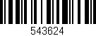 Código de barras (EAN, GTIN, SKU, ISBN): '543624'