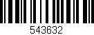 Código de barras (EAN, GTIN, SKU, ISBN): '543632'