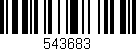 Código de barras (EAN, GTIN, SKU, ISBN): '543683'