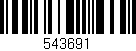 Código de barras (EAN, GTIN, SKU, ISBN): '543691'