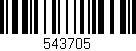 Código de barras (EAN, GTIN, SKU, ISBN): '543705'