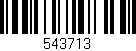 Código de barras (EAN, GTIN, SKU, ISBN): '543713'
