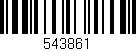 Código de barras (EAN, GTIN, SKU, ISBN): '543861'