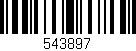 Código de barras (EAN, GTIN, SKU, ISBN): '543897'