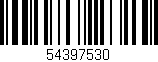 Código de barras (EAN, GTIN, SKU, ISBN): '54397530'